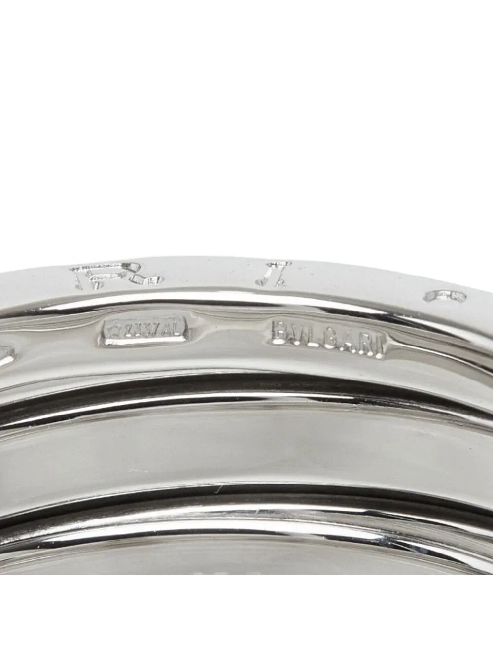 Bvlgari B.zero1 Band Ring 56 18k White Gold